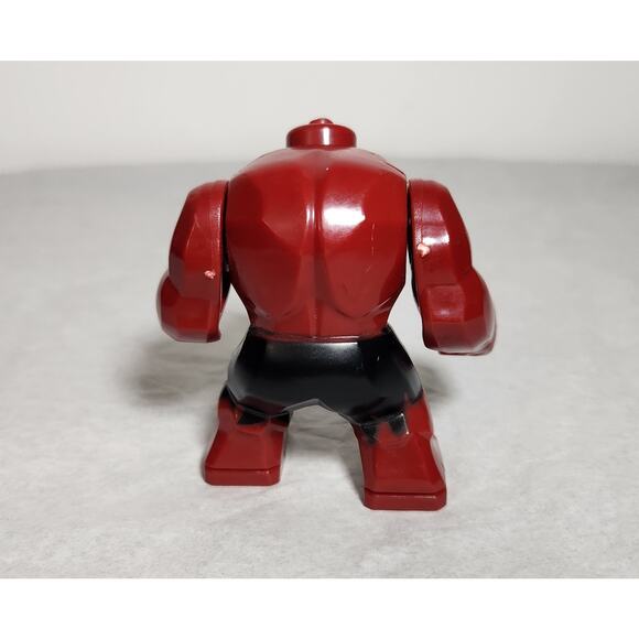 Marvel 2.75" Red Hulk Big Figure (Missing Hair) Pre-owned - Picture 5 of 6